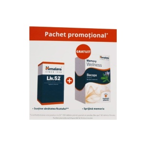 Liv 52 100 tbl + Bacopa 60 tbl Gratuit Himalaya