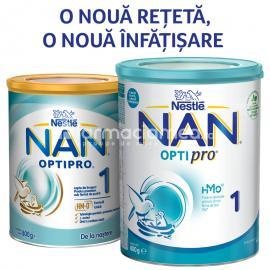 Nestle Lapte NAN 1 Optipro HM-O, de la nastere, 800g