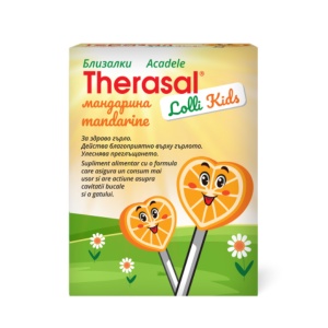 Therasal Lolli Kids Mandarine x 6acadele Vedra
