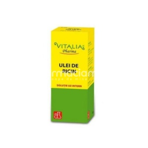 Ulei de ricin, 20 grame, Vitalia Pharma