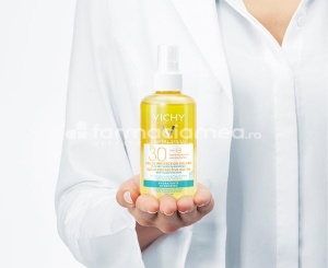 Vichy Capital Soleil Apa de Protectie Solara Hydra SPF50+ 200ml  - Img 2