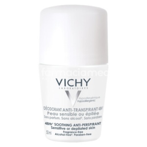 Vichy Deo Roll on 48h fara Parfum 50ml