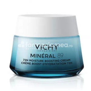 Vichy Mineral 89 Crema Intens Hidratanta 72H Toate Tipurile de Ten 50ml