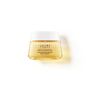 Vichy Neovadiol Post Menopause Crema de Noapte cu Efect de Refacere a Lipidelor si Fermitate 50ml - Img 3