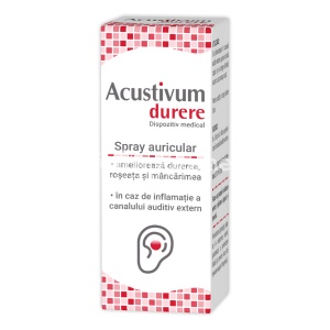 Acustivum Durere Spray Auricular 20ml Zdrovit