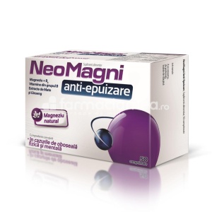 Aflofarm Neomagni Anti-Epuizare, 50 comprimate