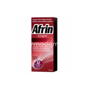 Afrin spray nazal 0.5mg/ml x 15ml
