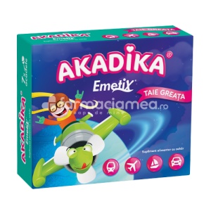 Akadika Acadele Emetix, 7 bucati, Fiterman Pharma