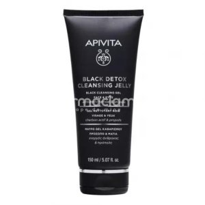 Apivita Gel de Curatare Detox cu Carbune 150ml