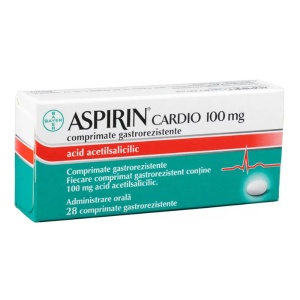 Aspirin Cardio 100mg x 30cpr gastrorez Bayer (IP)