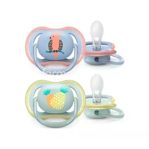 Avent Philips SCF080/05 Suzeta Ultra Air Blu/Ver/Alb 0-6luni x 2buc - Img 4