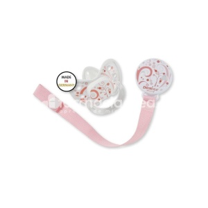 BABY NOVA Dentistar Suzeta + banda cu clips, 6-14 luni