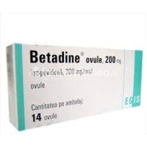Betadine 200mg x 14ovule Egis