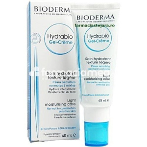 Bioderma Hydrabio Gel-Crema hidratanta, 40 ml