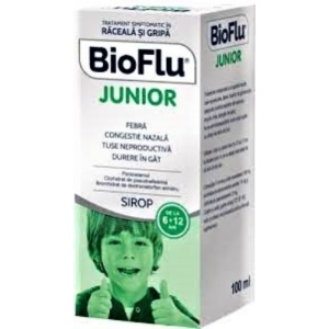 Bioflu Junior Sirop 100ml Biofarm