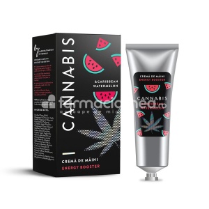 Cannabis & Caribean Watermelon crema de maini, 30 ml, Fiterman Pharma