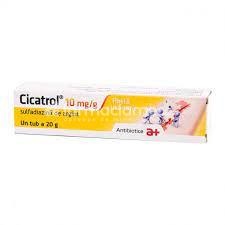 Cicatrol 10 mg/g pasta cutanata 20g, Antibiotice