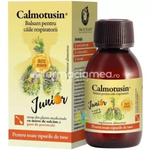 Dacia Plant Calmotusin Junior Portocale sirop 100ml