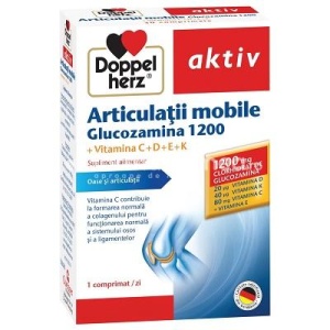Doppelherz Aktiv Articulatii Mobile Glucozamina 1200 x 30cpr