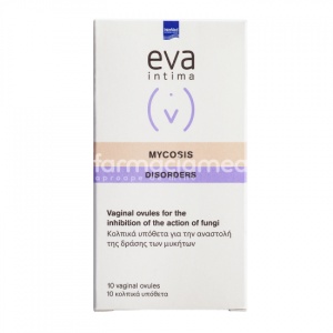 Eva Intima Mycosis Ovule Ameliorarea Vaginitei Fungice x 10buc Intermed