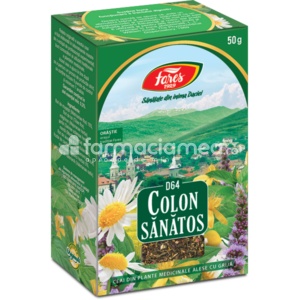 Fares Ceai Colon Sanatos D64 50g vrac