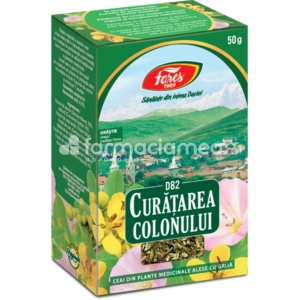 Fares Ceai Curatarea Colonului D82 50g vrac