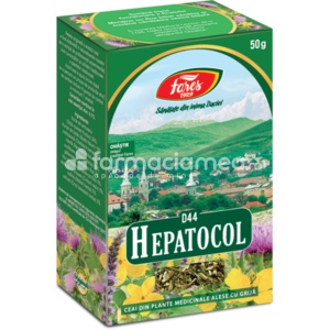 Fares Ceai Hepatocol D44 50g vrac