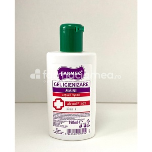 Farmec Gel Dezinfectant Maini cu Efect Bactericid 150ml
