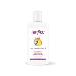 Farmec Lotiune Forte pt Maini Uscate Glicerina Citrica 150ml