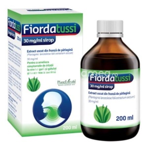 Fiordatussi Sirop 30mg/ml 200ml Plant E