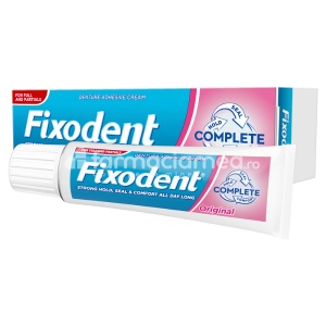 Fixodent Complete Original crema adeziva pentru proteza dentara, 47g