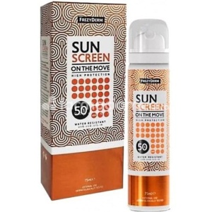 Frezyderm Spray Mist Sun Screen on The Move SPF50 75ml
