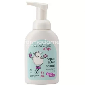 Gerovital Kids Sapun Lichid Spuma Berry Party 300ml
