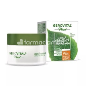 Gerovital Plant Crema hidratanta Microbiom Protect de zi, 50ml