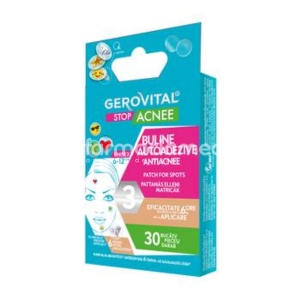 Gerovital Stop Acnee Buline Autoadezive Antiacnee x 30buc