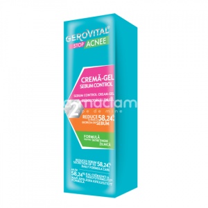 Gerovital Stop Acnee Crema Gel Sebum Control 50ml