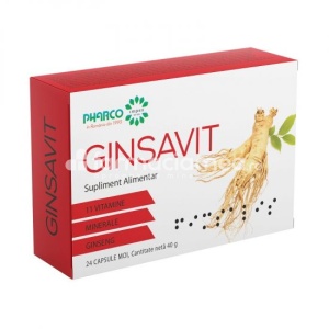 Ginsavit x 24cps Pharco
