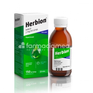 Herbion Iedera Expectorant 7mg/ml sirop 150ml Krka