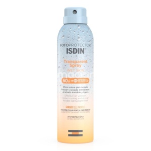 ISDIN Spray transparent Wet Skin SPF50, 250ml