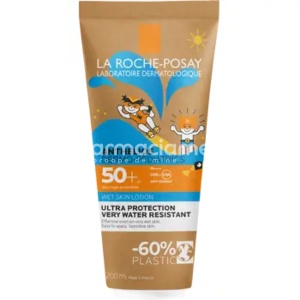 La Roche Posay Anthelios Dermo Pediatrics Lotiune WetSkin Eco Tube SPF50+ 200ml