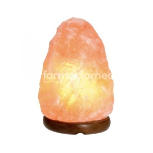 Lampa electrica din Cristale de Sare 3-4 kg, Monte Salt Crystal