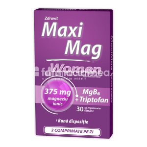 Maximag Women, 30 comprimate, Zdrovit
