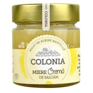 Miere crema de salcam, 270g, Colonia
