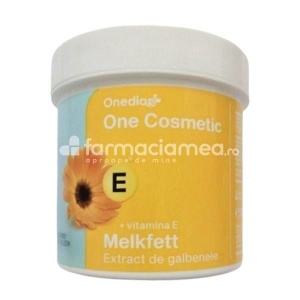 One Cosmetic Melkfett Crema cu Galbenele si Vit E 250ml