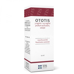 Ototis pic auriculare sol 10ml Tis
