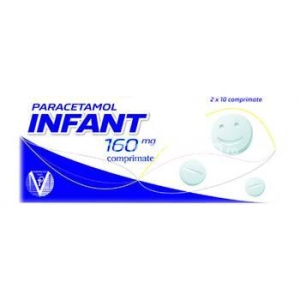 Paracetamol Infant 160mg x 20 comprimate