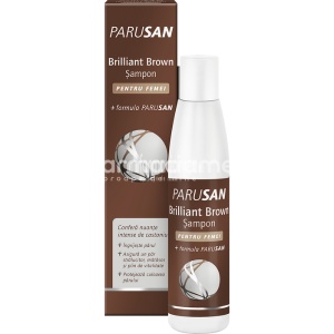 Parusan brilliant brown sampon femei, 200ml, Zdrovit