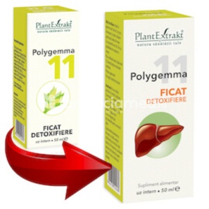 Polygemma 11 Ficat Detoxifiere 50ml Plant E