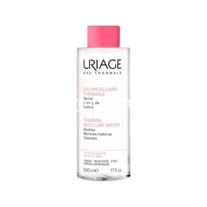 Uriage Apa micelara termala pentru ten sensibil, roseata, 500ml