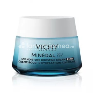 Vichy Mineral 89 Crema Intens Hidratanta 72H Ten Uscat 50ml